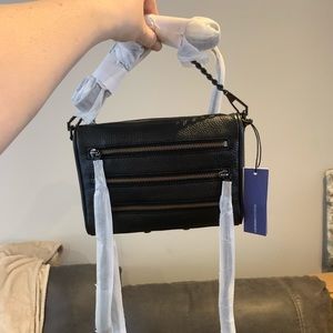 NWT Rebecca Minkoff mini 5 zip crossbody!!!